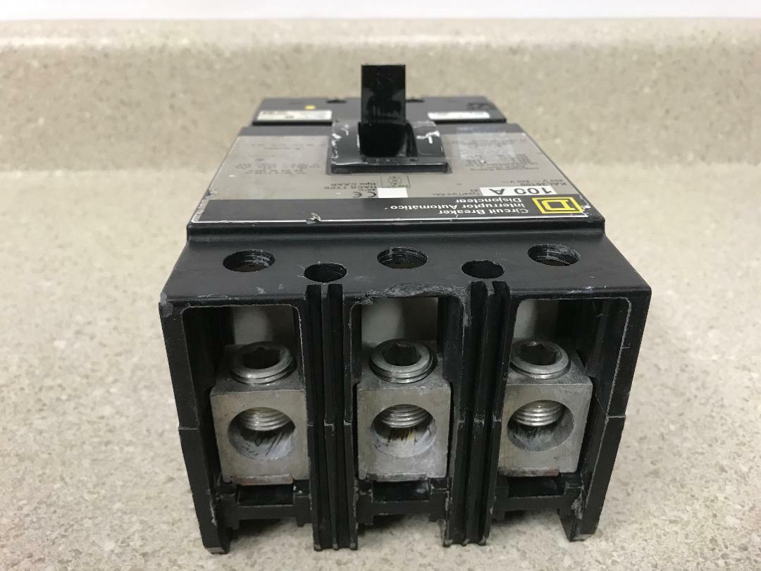 Square D Circuit Breaker KAL36100 100A 3P