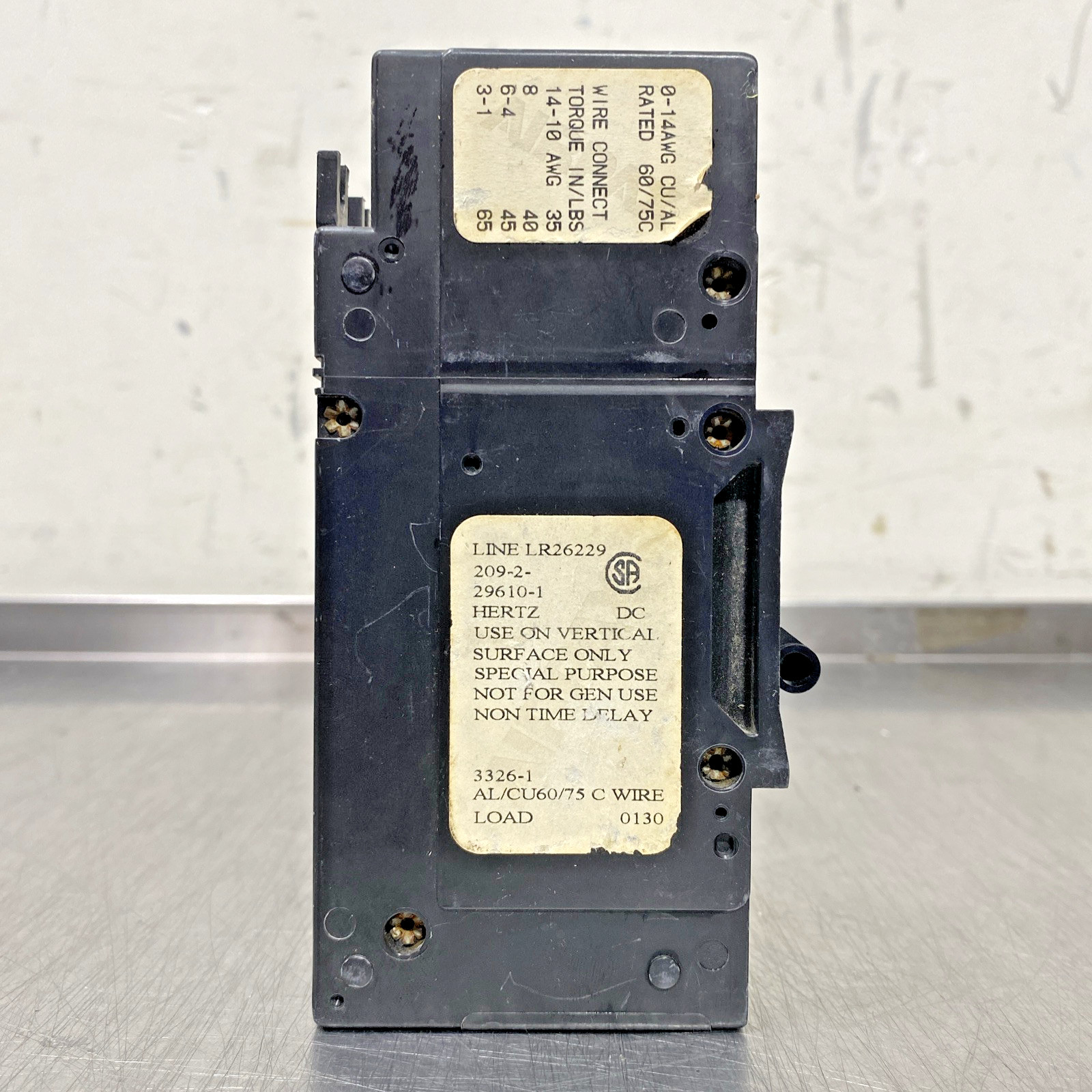 AirPax LR26229 2 Pole 120/240V Circuit Breaker