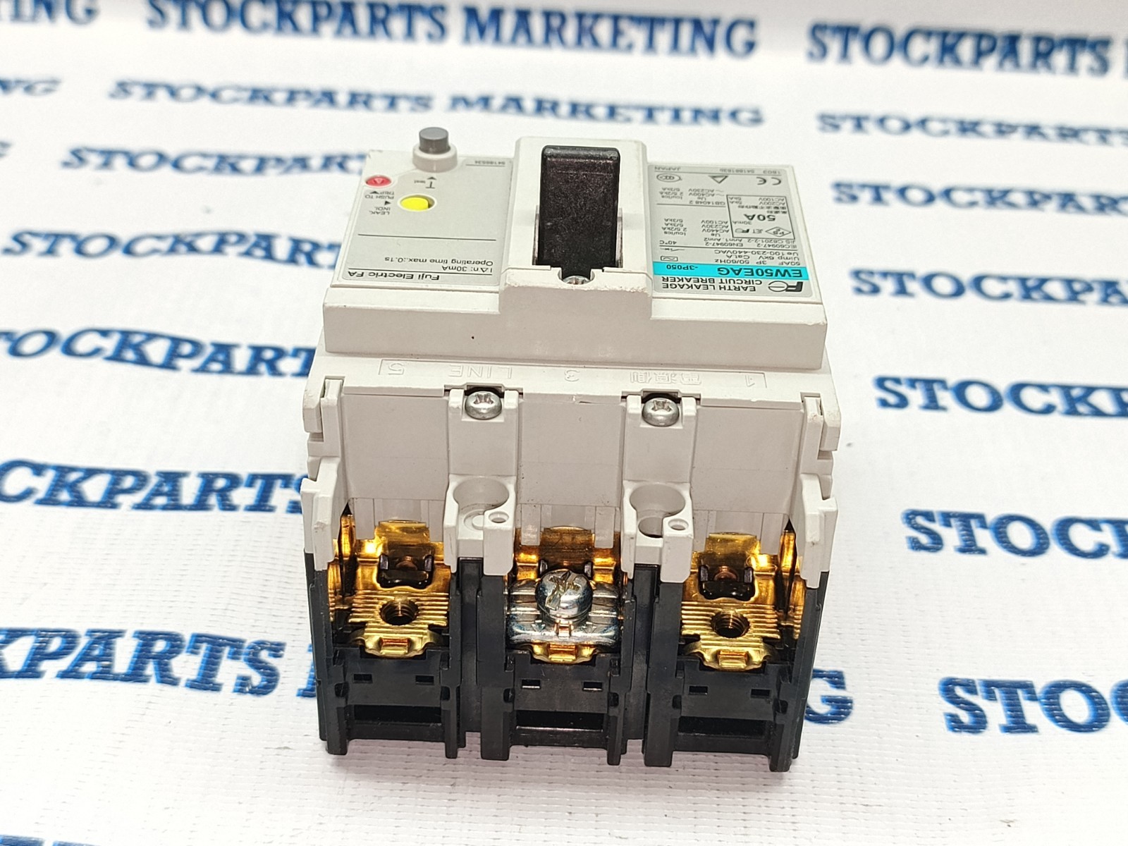 FUJI EW50EAG – 3P050 CIRCUIT BREAKER 50A 3P 50/60Hz FAST SHIP 30D WARRANTY!!!