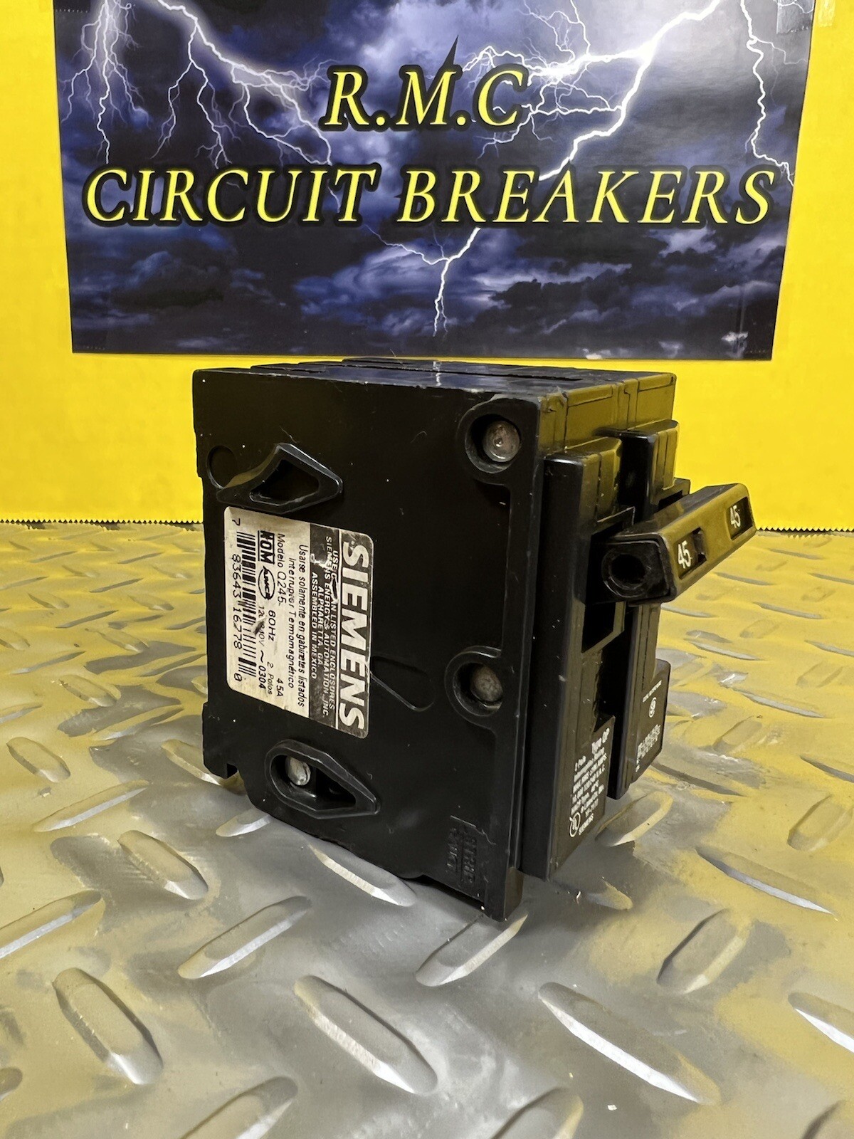Q245 45-Amp Double Pole Type QP Circuit Breaker
