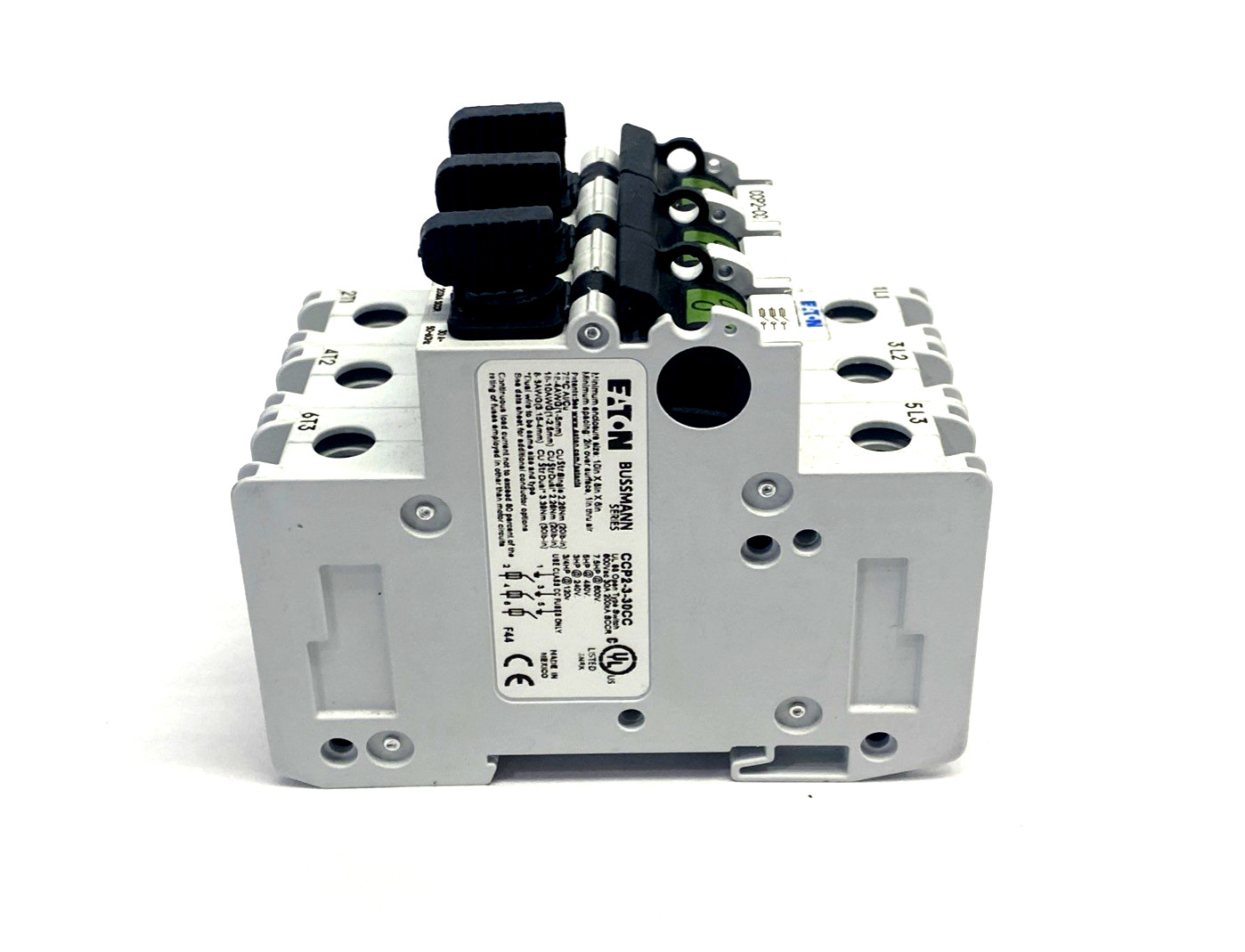 Eaton Bussmann CCP2-3-30CC Series CCP UL98 Fusible Disconnect 600VAC 125VDC 30A