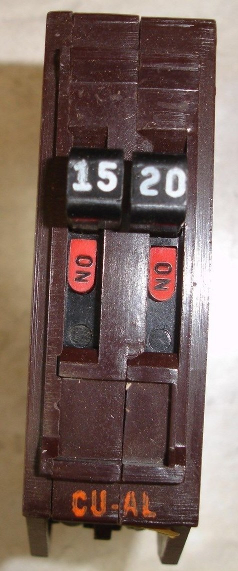 Buyer gets One WadsworthTandem Circuit Breaker B1520 or B2015