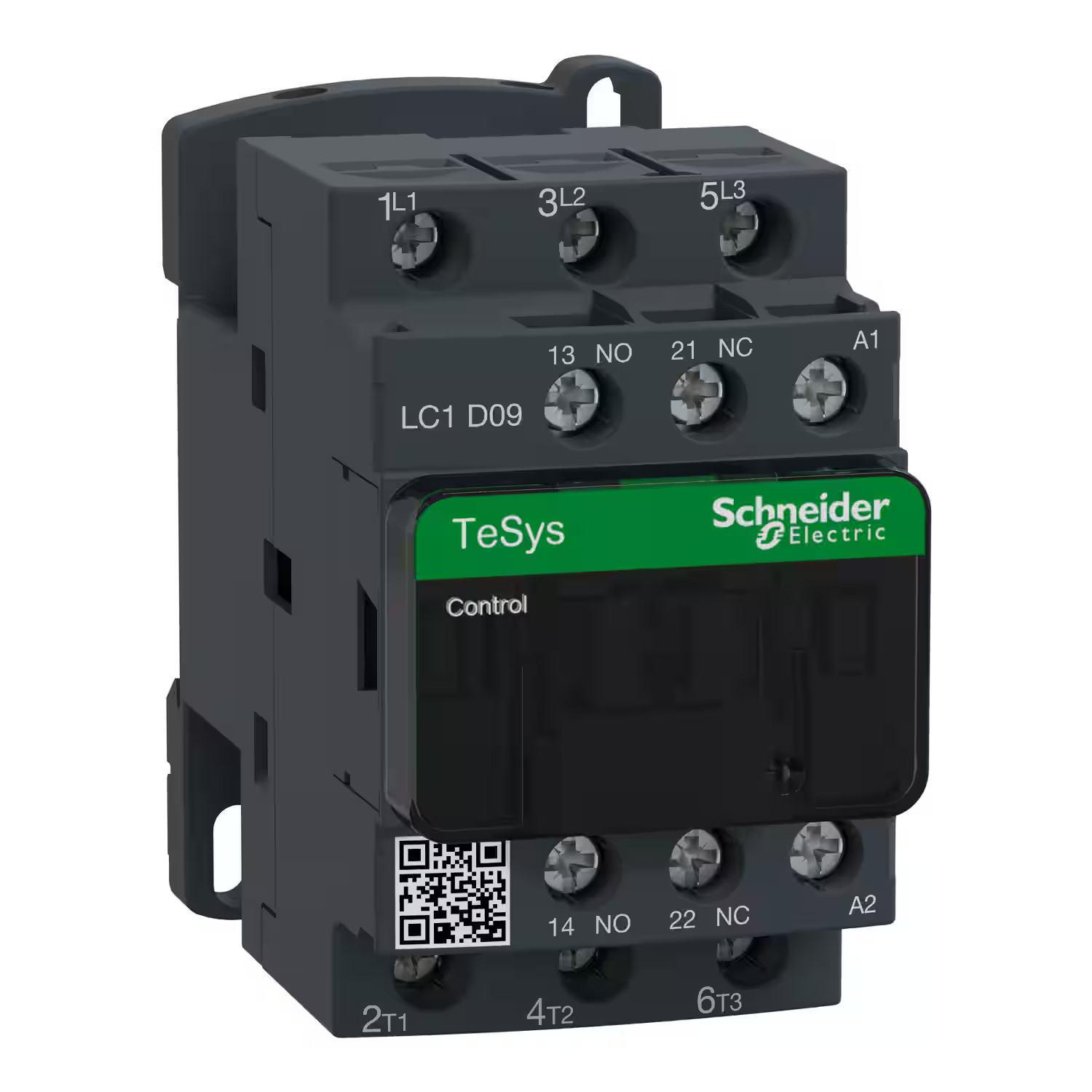 Schneider LC1D09M7 – 3P CONT 9A AC3 4KW 1NO 1NC 220VAC COIL – Made In France