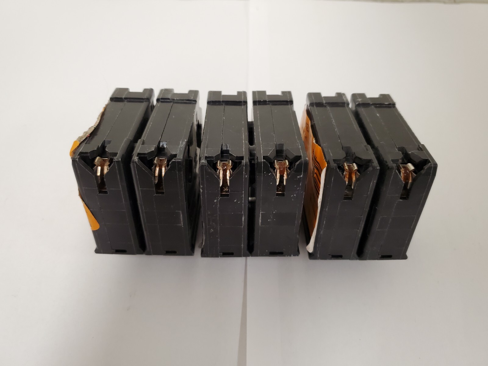 *Lot of 3* Square D Homeline 2-Pole Breakers – HOM215CP/HOM220CP/HOM230CP