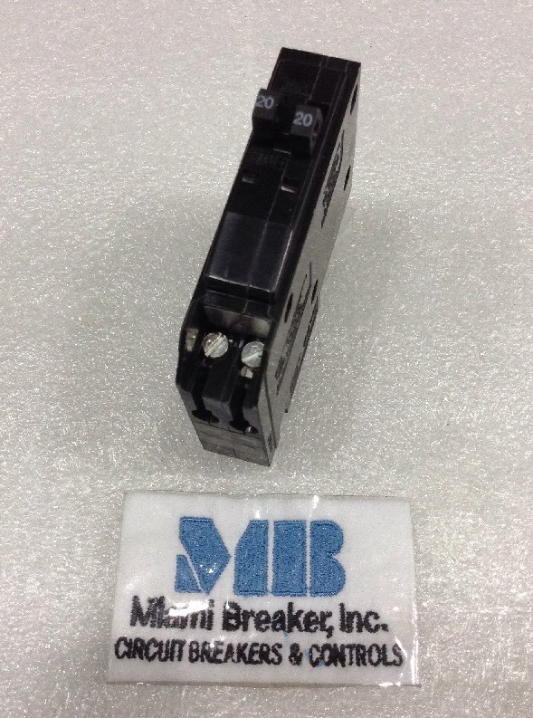 QO2020 Square D 2 X 1 Pole 20A 120VAC Circuit Breaker NEW