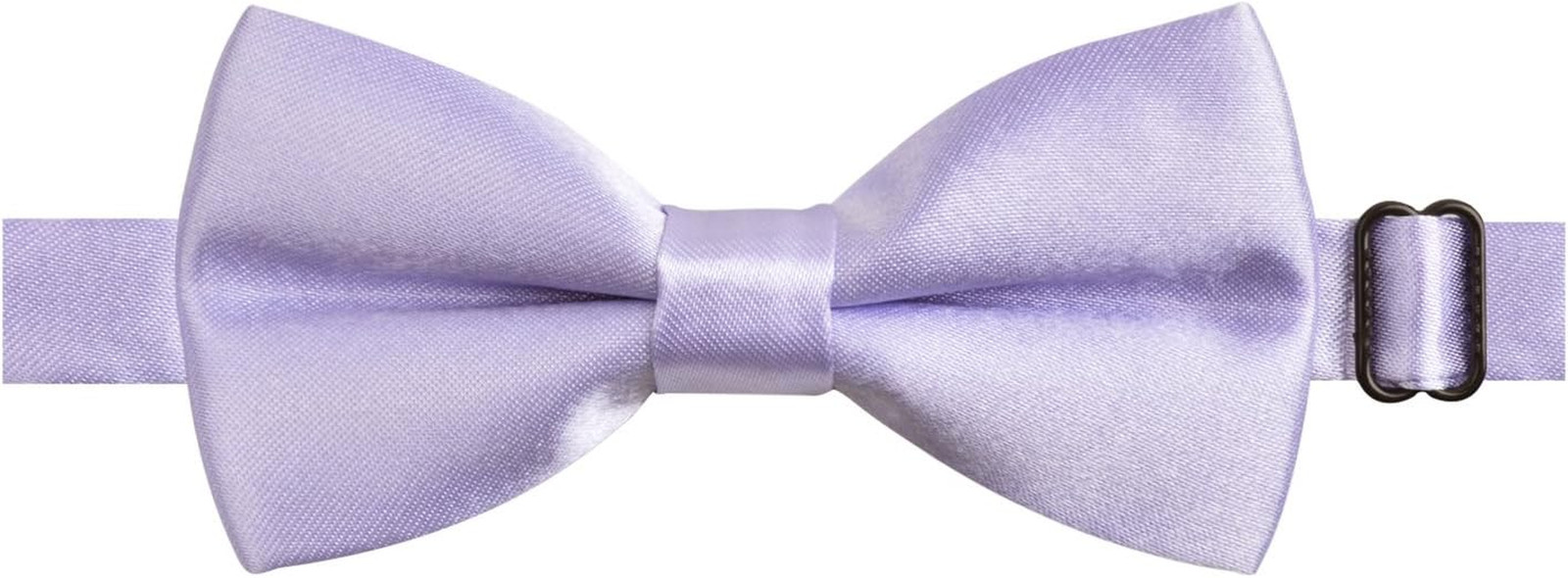 Solid Banded Adjustable Length Pre-tied Boy’s Bow Tie