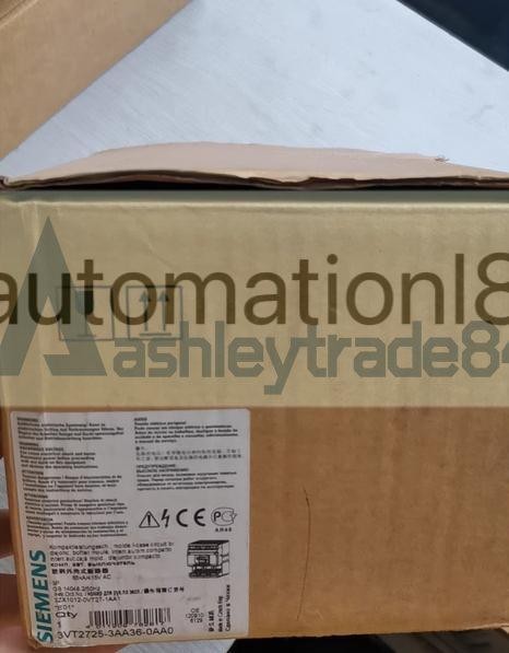 1PCS New Siemens Circuit breaker 3VT2725-3AA36-0AA0 3VT2 725-3AA36-0AA0HB/