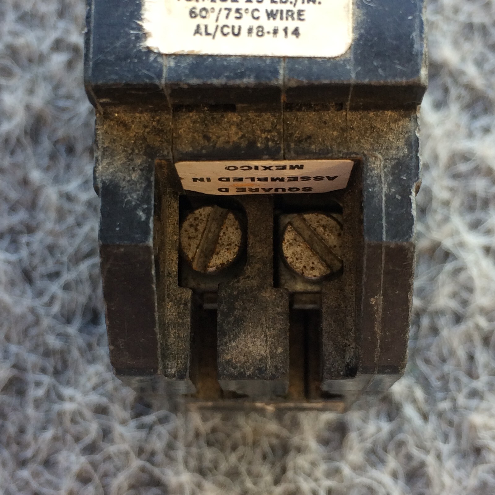 HOMT2020 Square D Tandem Circuit Breaker 20/20 Amp 1 Pole 120/240V Warranty NOS