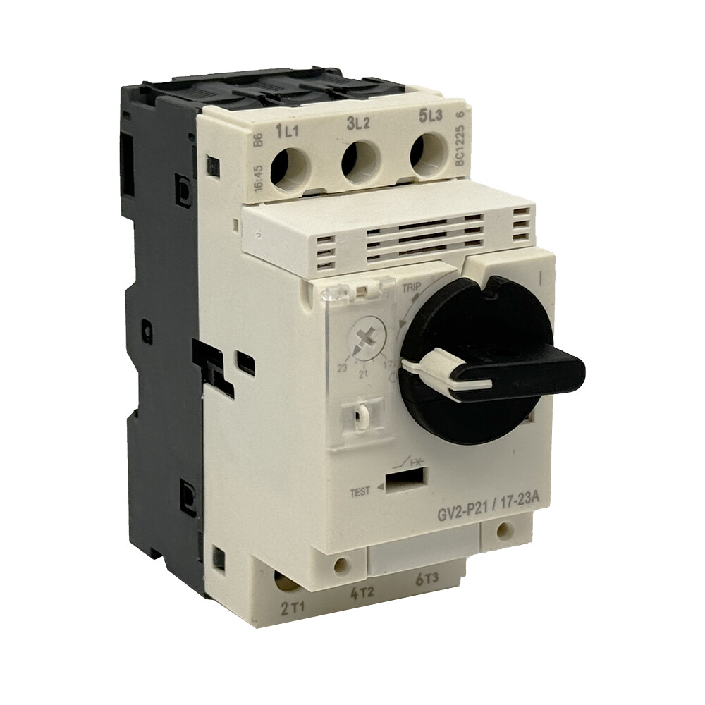 NEW Motor circuit breaker GV2P21 manual motor starter 17-23A with rotary knob