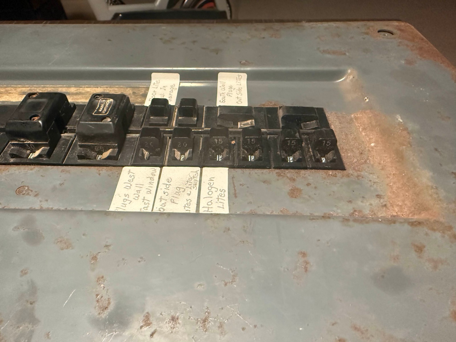 14 Space 125amp Push Matic Electri-Center Panel and Breakers – Recently Pulled