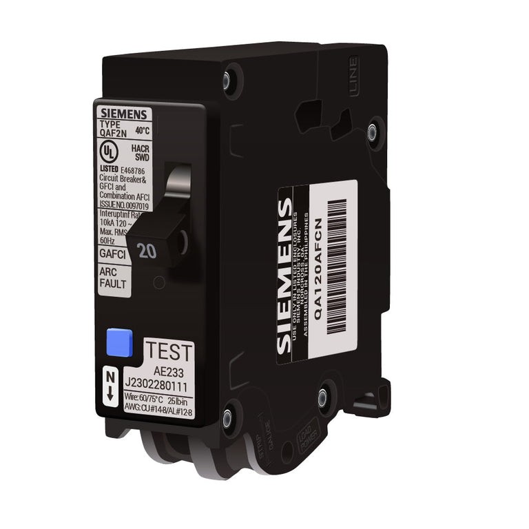 Siemens QA120AFCN Molded Case Breakers (MCCBs)