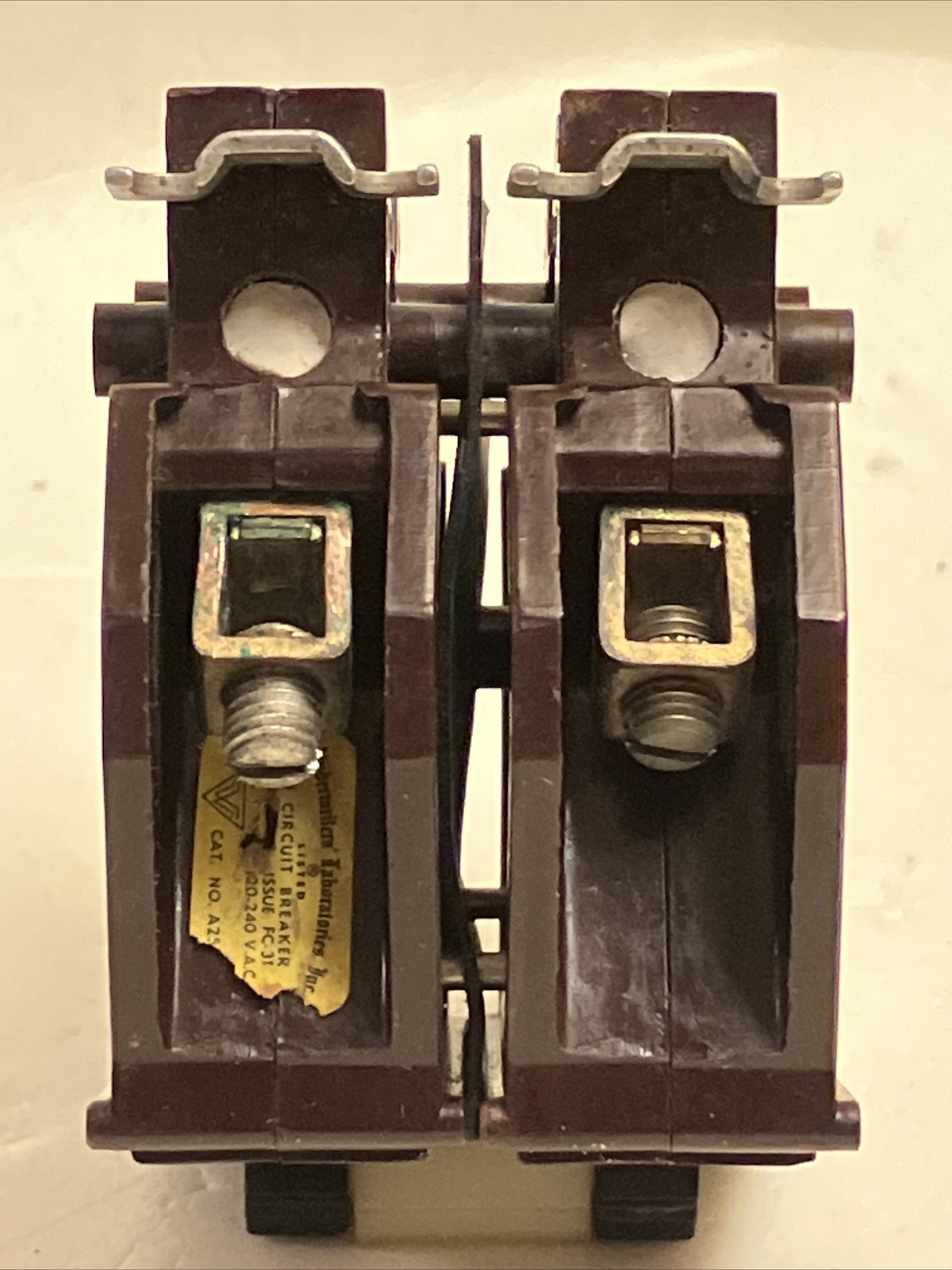 Wadsworth A250NI 50 Amp 2 Pole Metal Foot Circuit Breaker A250