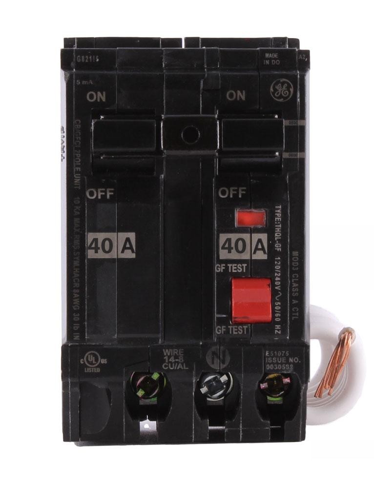 GE THQL2140GFT Miniature Circuit Breakers (MCBs)