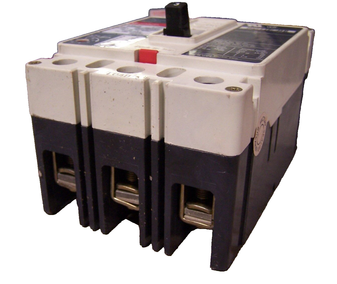 WESTINGHOUSE 3 AMP CIRCUIT BREAKER 600 VAC / 250 VDC 3 POLE HMCP003ADC