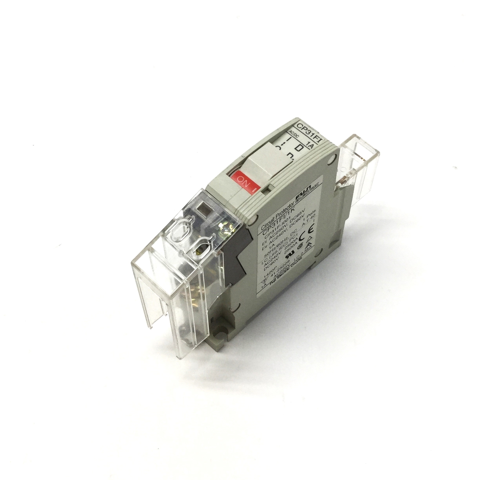 Fuji CP31FI/1K Circuit Breaker 1-Pole, Instantaneous Trip, 1A, 240VAC/60VDC