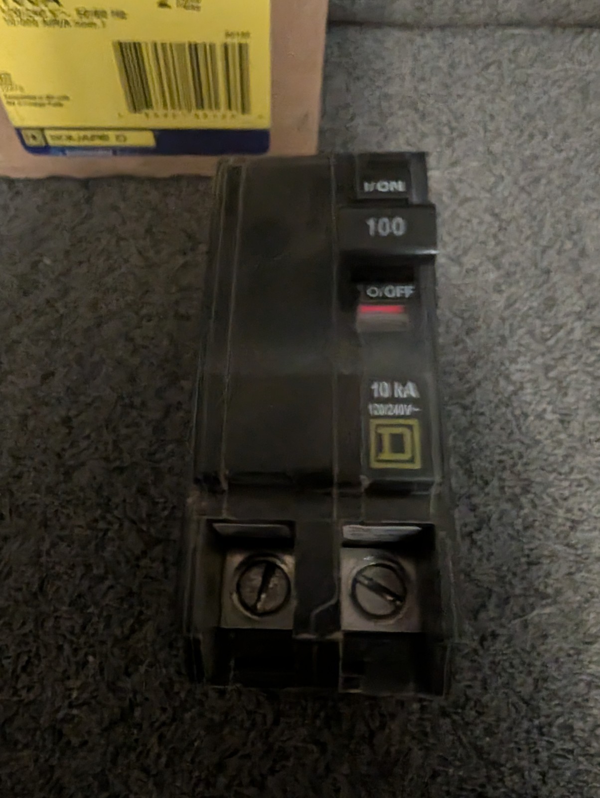 QO2100 Square D PowerPact 100A 2-P Breaker