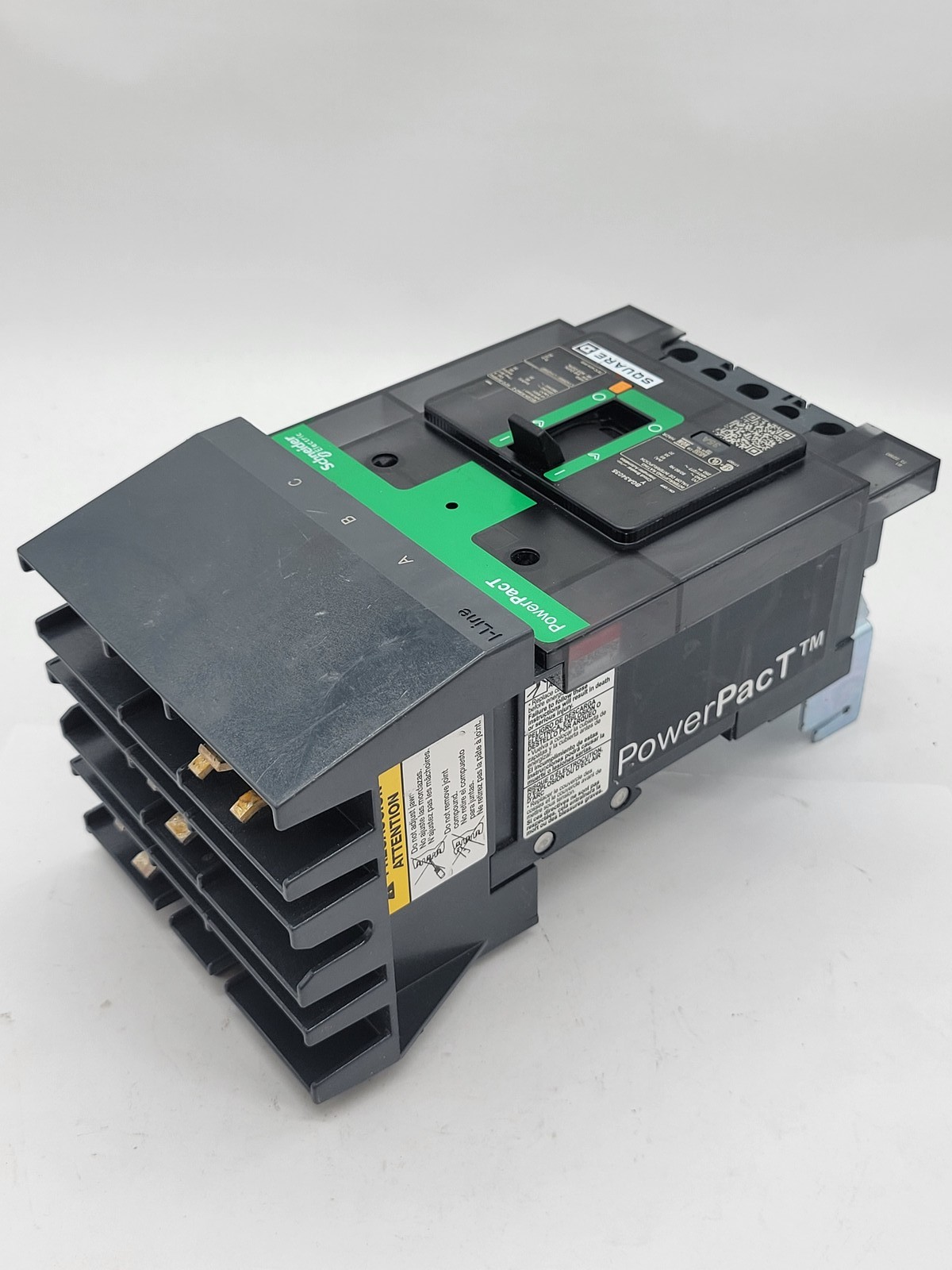 Square D BGA34035Y PowerPact I-Line Circuit Breaker 35A 3P 3PH 480V BG35