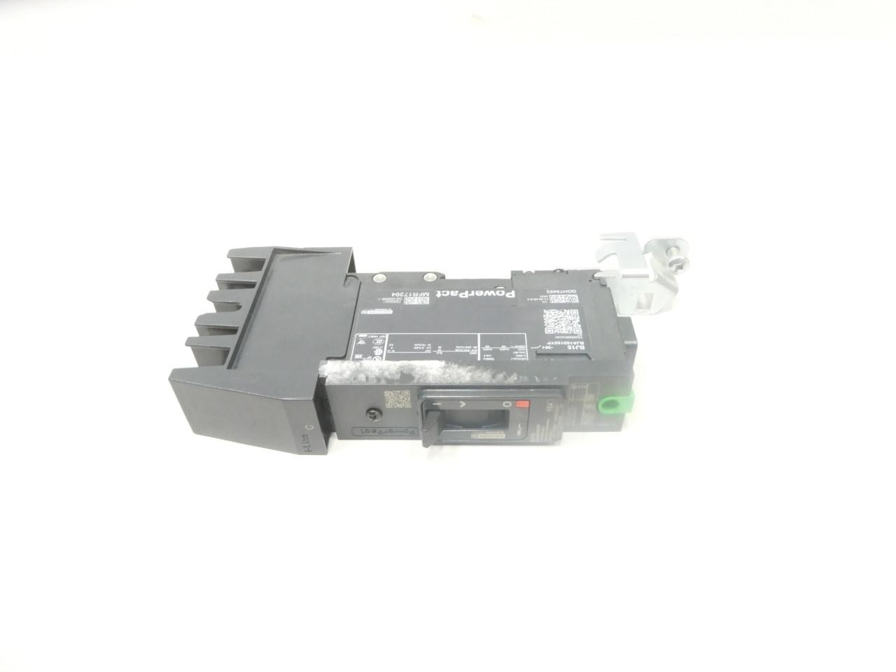 Square D BG15 BGA160155YP Powerpact Circuit Breaker 1p 15a