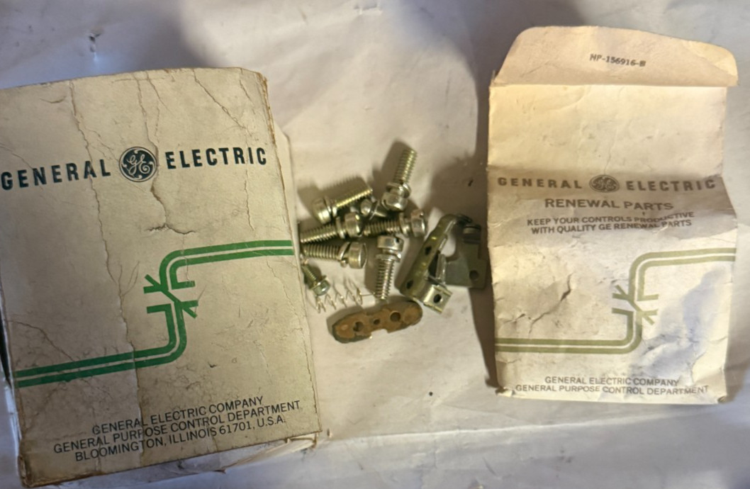 Lot of 3 General Electric GE CR101X113 Contact Kits NEW