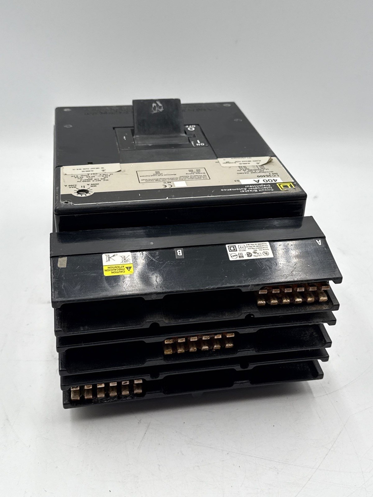 Square D LC36400 I-Line Circuit Breaker 400A 3P 600V LC 400 Amp 3 Pole 3PH