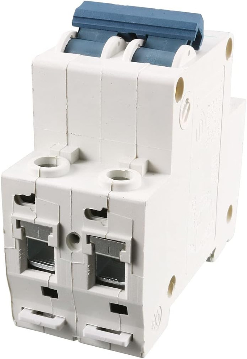 AC 230V/400V 40A ON/OFF Switch Double Pole Mini Circuit Breaker 6000A