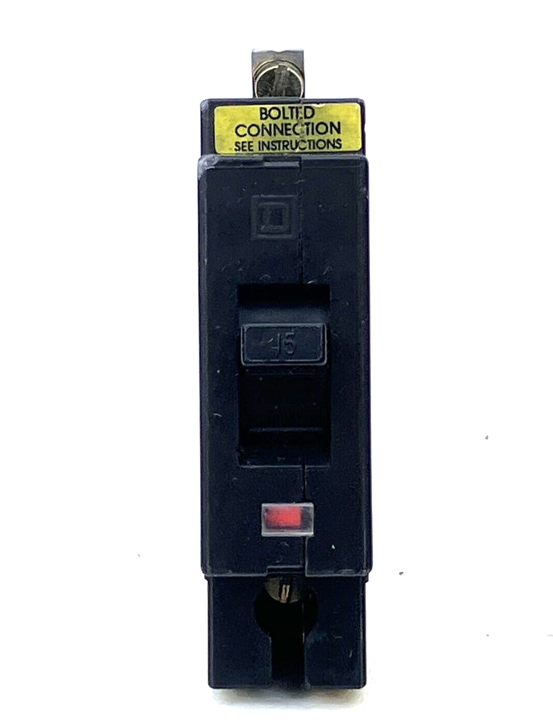 Square D EHB14015 15A Circuit Breaker 14kA @ 277 VAC Type EHB4 1 Pole 15 Amp