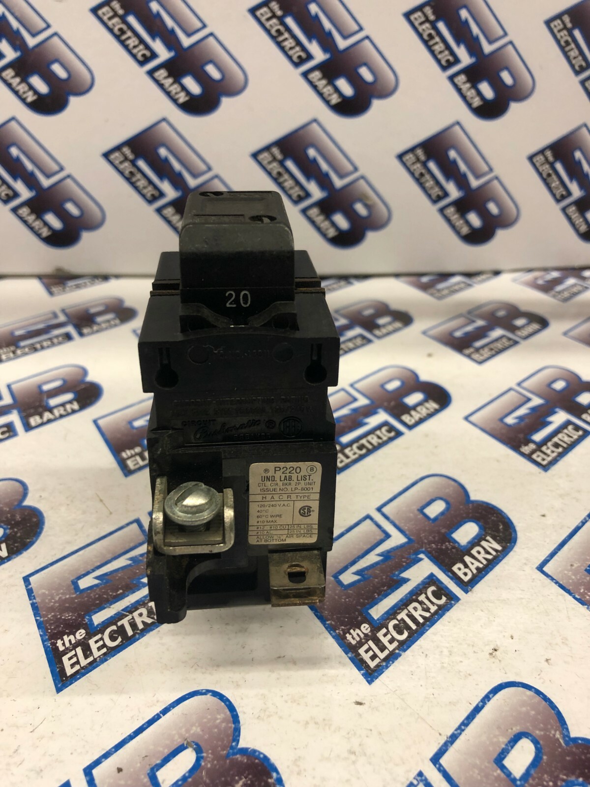 ITE BULLDOG SIEMENS P220, 20 Amp, 240 Volt, 2P, Pushmatic Breaker – WARRANTY