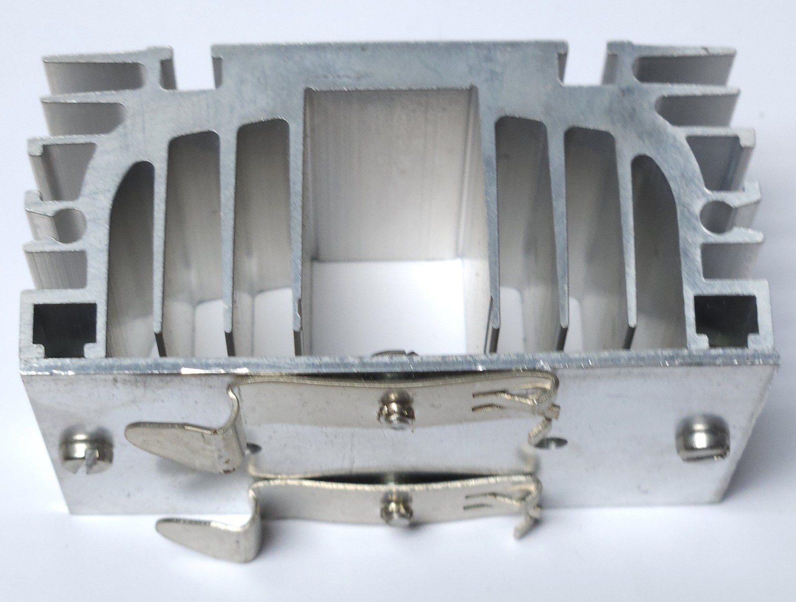 DIN RAIL MOUNTABLE ALUMINUM Heat Sink AL 2″ x 3 1/4″ x 1 5/8″ Thick Heatsink