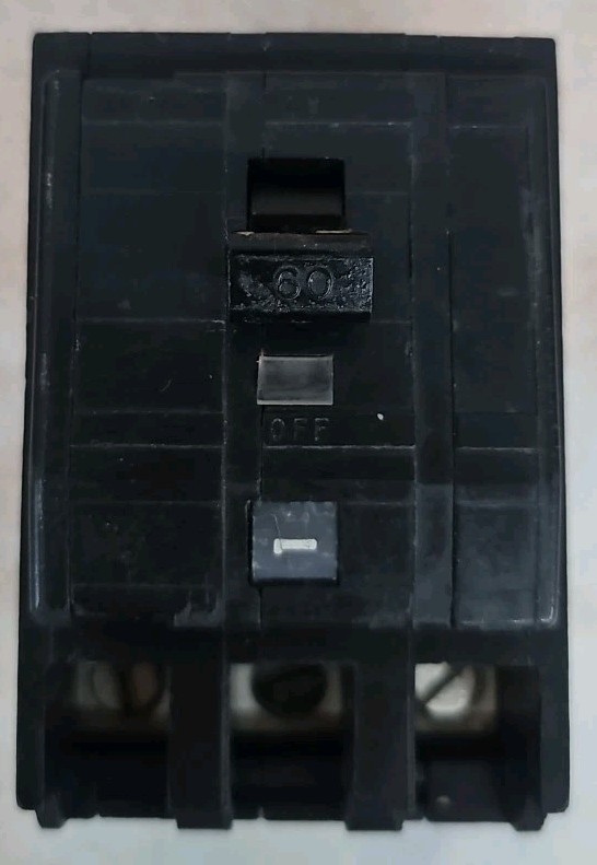 SQUARE D QOB360 60AMP 3PHASE 240VOLT CIRCUIT BREAKER AB