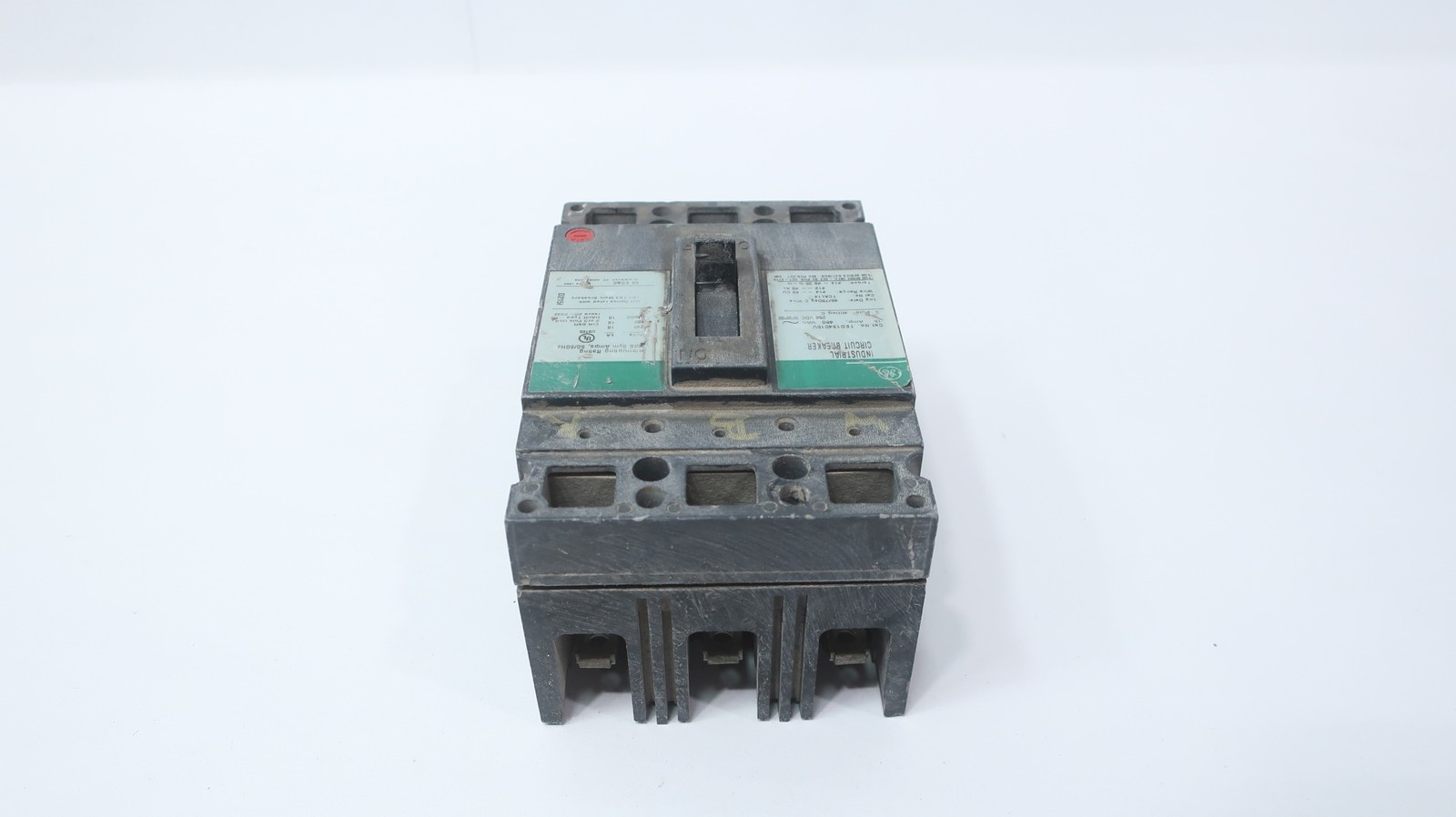 General Electric Ge TED134015V Industrial Circuit Breaker 15a 480v-ac 3p