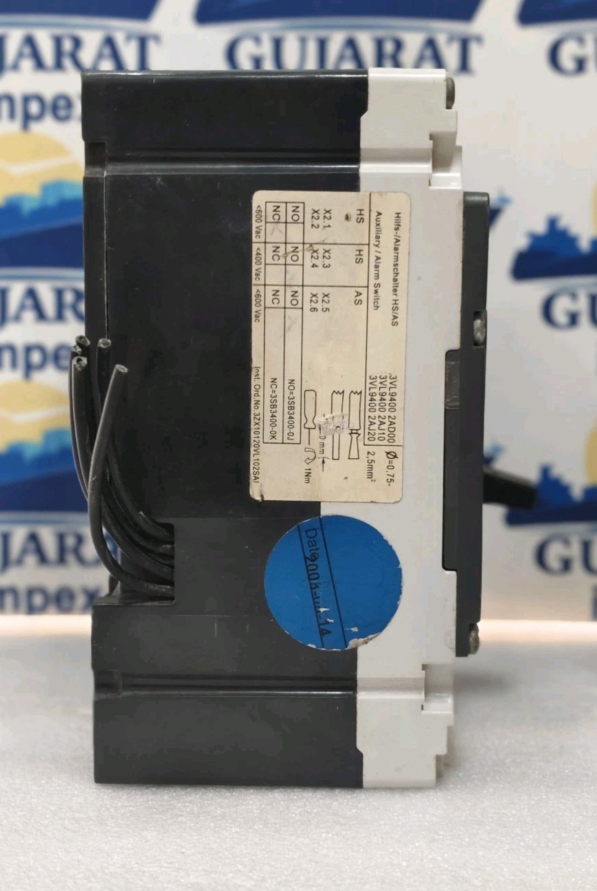 SIEMENS VL 160X 125AMPS 3P 380/415V 70KA / W 3VL9400-UH00 220-250VAC TESTED OK