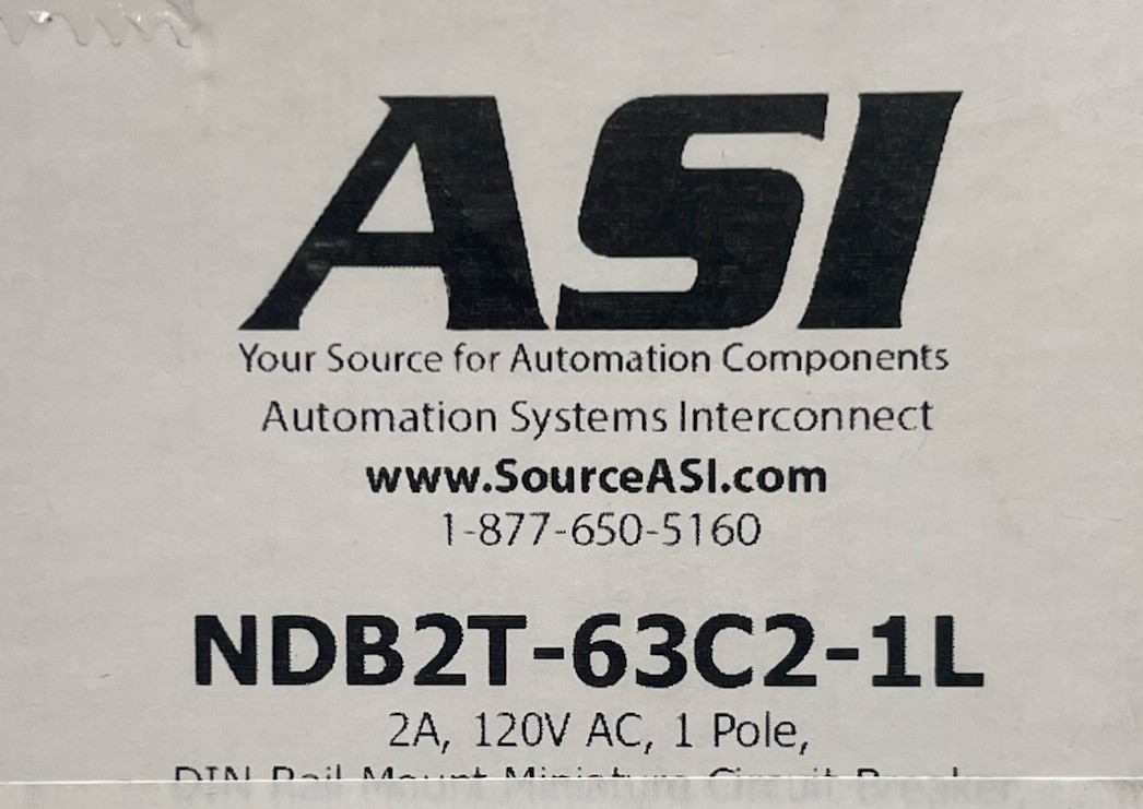 Nader NDB2T-63 C2 2A Branch Circuit Breaker **NEW**