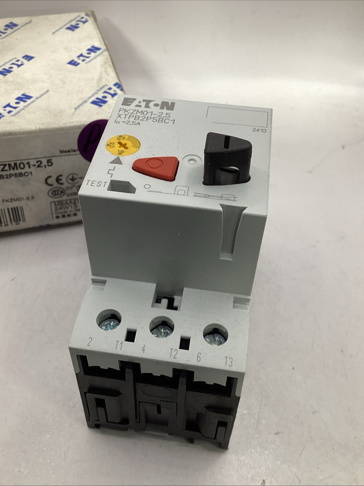 Eaton PKZM01-2,5 XTPB2P5BC1 Motor Protection Circuit Breaker 🟣