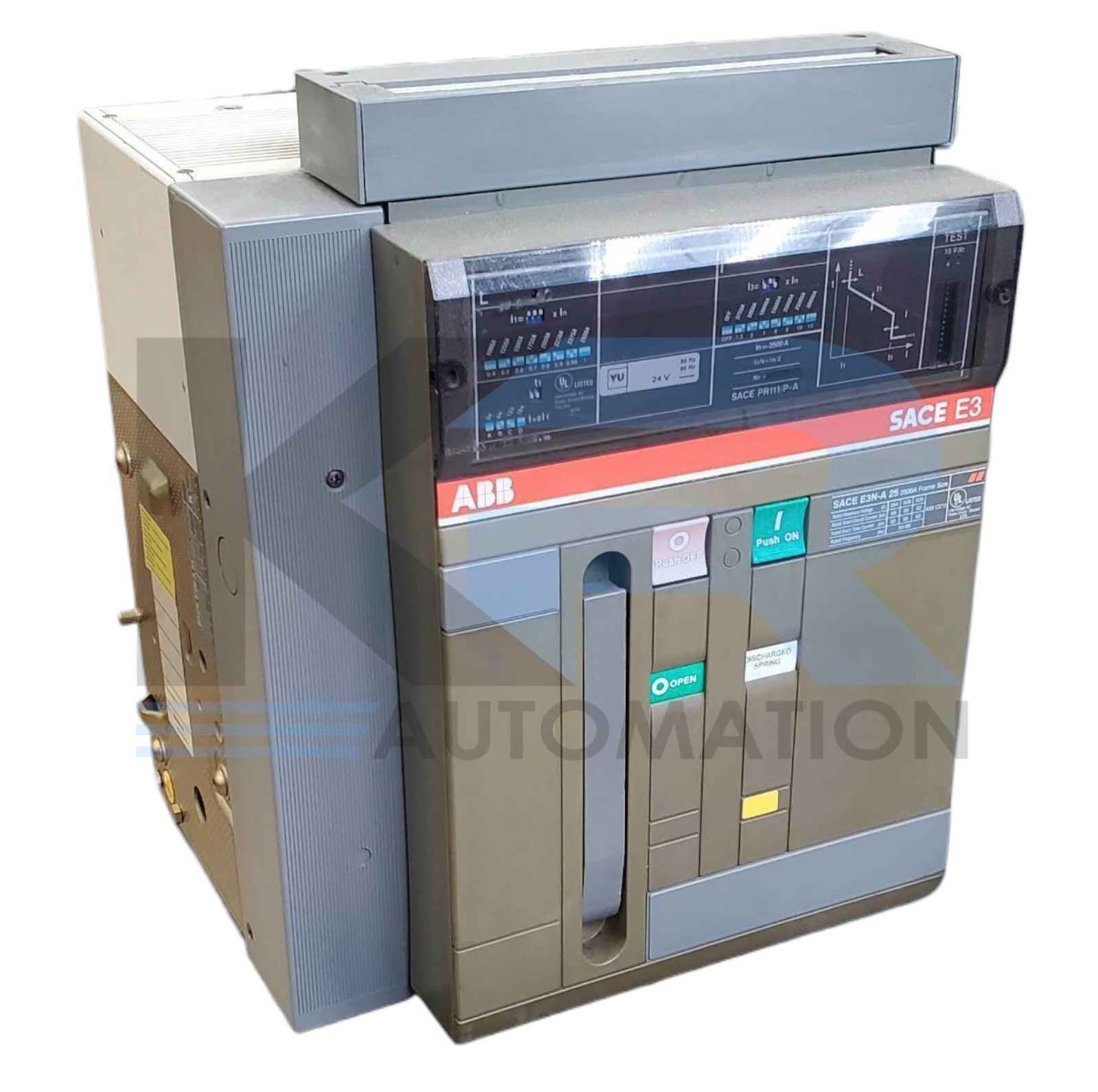 ABB E3N-A 25 SACE Insulated Case Circuit Breaker 2500A 635V