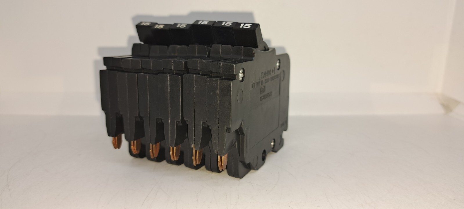 (6) FPE Challenger NC115 15 Amp 1 Pole Stab-Lok Type NC Federal Pacific LOT OF 6