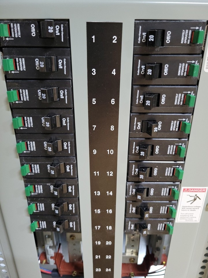 EATON CUTLER HAMMER PRL2A 480Y/277 V 225 AMP 3 PHASE 4 WIRE INTERIOR COMMERCIAL