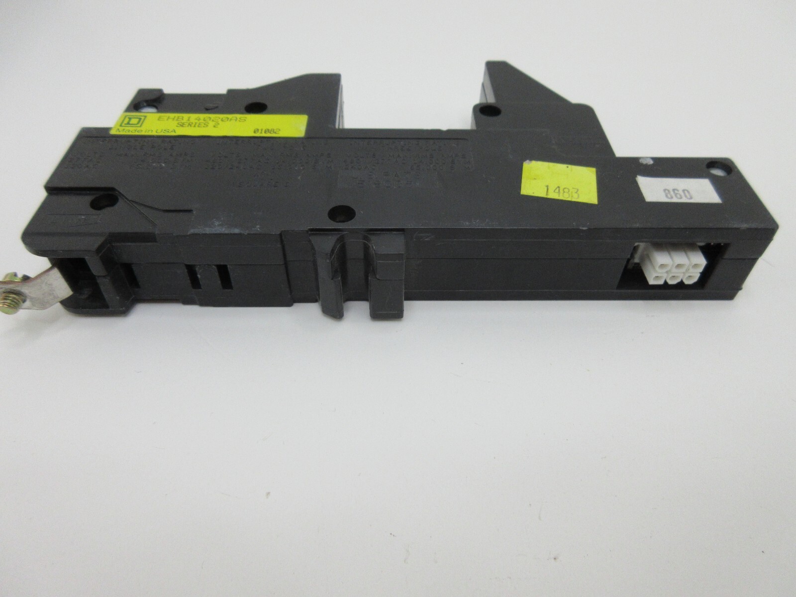 Square D EHB14020AS EHB 1P 277V 20A Remote Control Circuit Breaker USED, TESTED