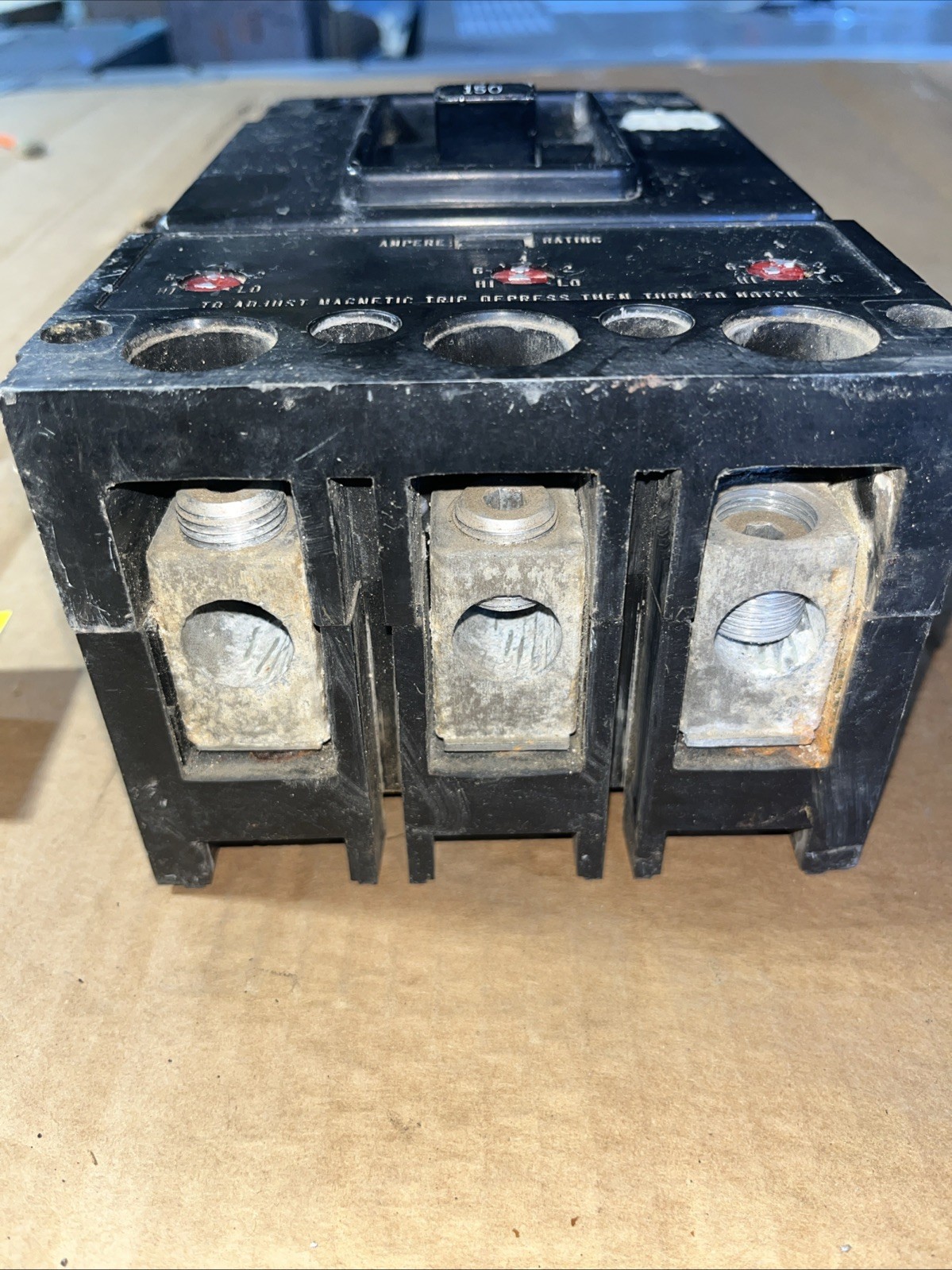 JA3150W Westinghouse Type JA Circuit Breaker 3 Pole 150 Amp 600V 150A With Lugs