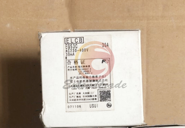One New Fuji EG53C 30A Circuit Breaker