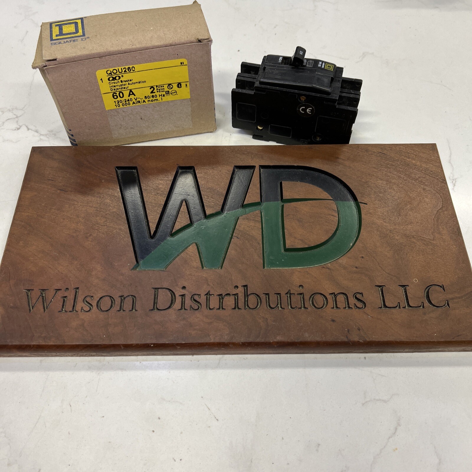 SQUARE D QOU260 Circuit Breaker,60A,120/240V,2P