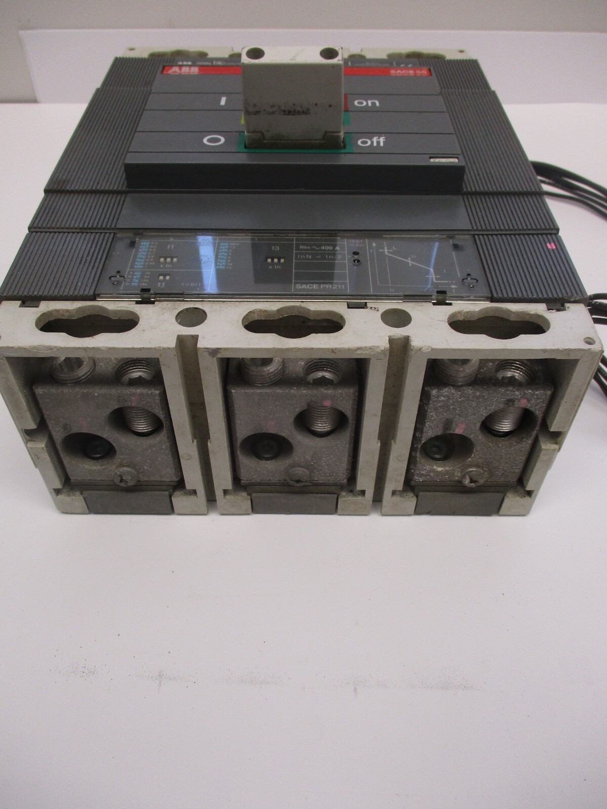 ABB CIRCUIT BREAKER USED MOLDED CASE S6N SACE S6 3 POLE UNIT AB-5221