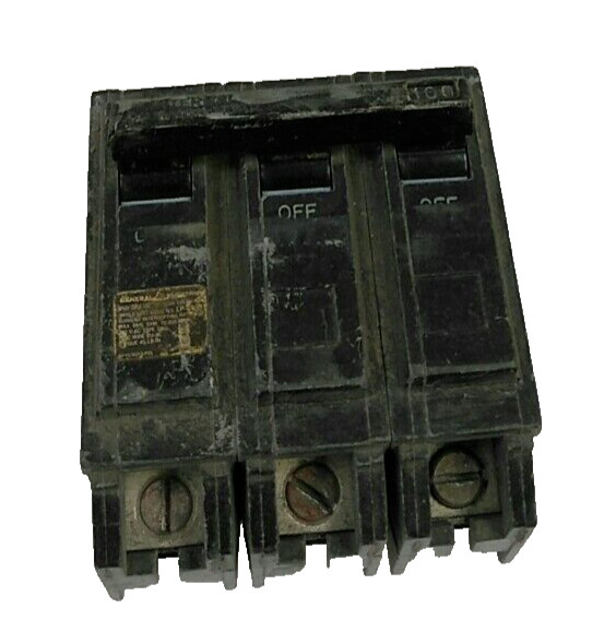 GE /BREAKER/THQL32100 /100A/3P/120/240 V/ PLUG IN/ THQL/GROVE/USE(L162