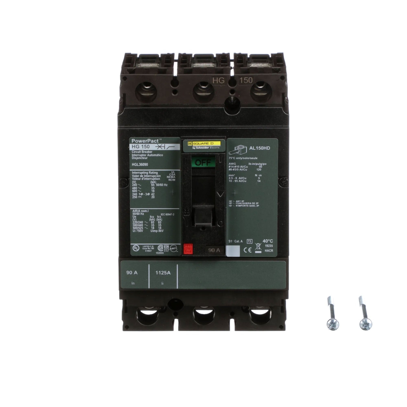 HGL36090 – Square D – Molded Case Circuit Breaker