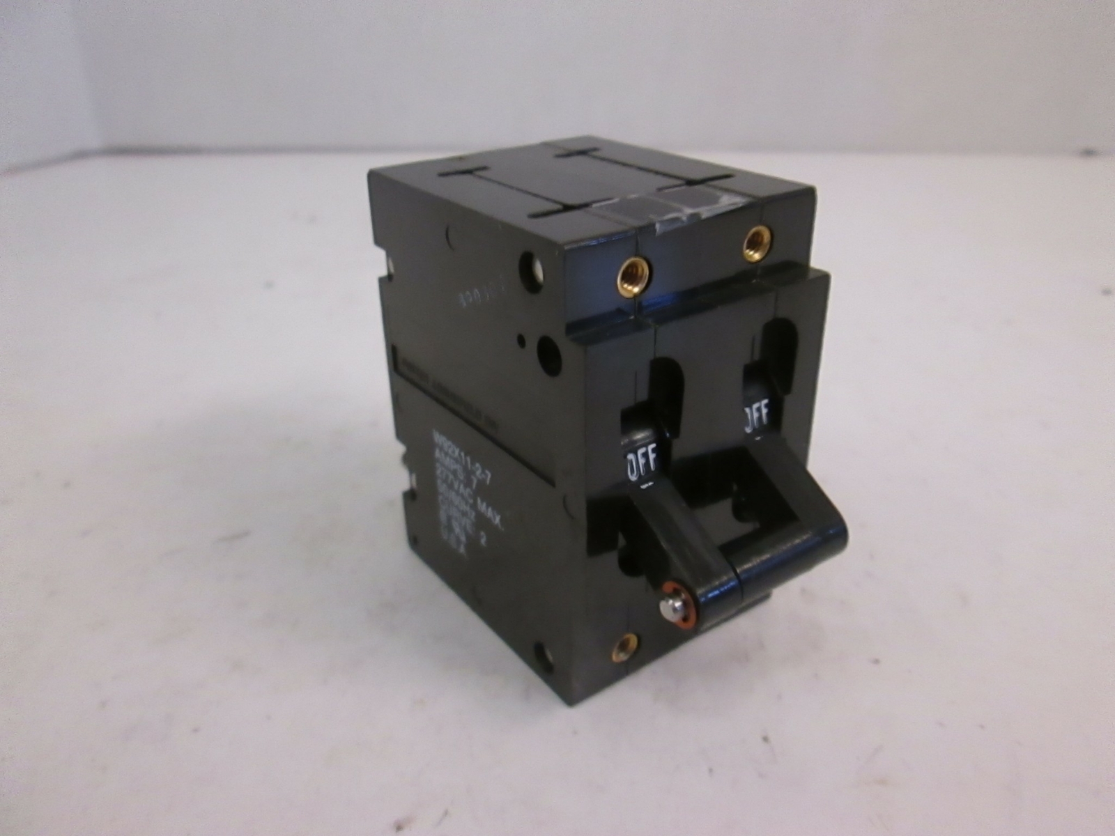 Potter & Brumfield Circuit Breaker, W92X11-2-7, 7A, 277 VAC, Used