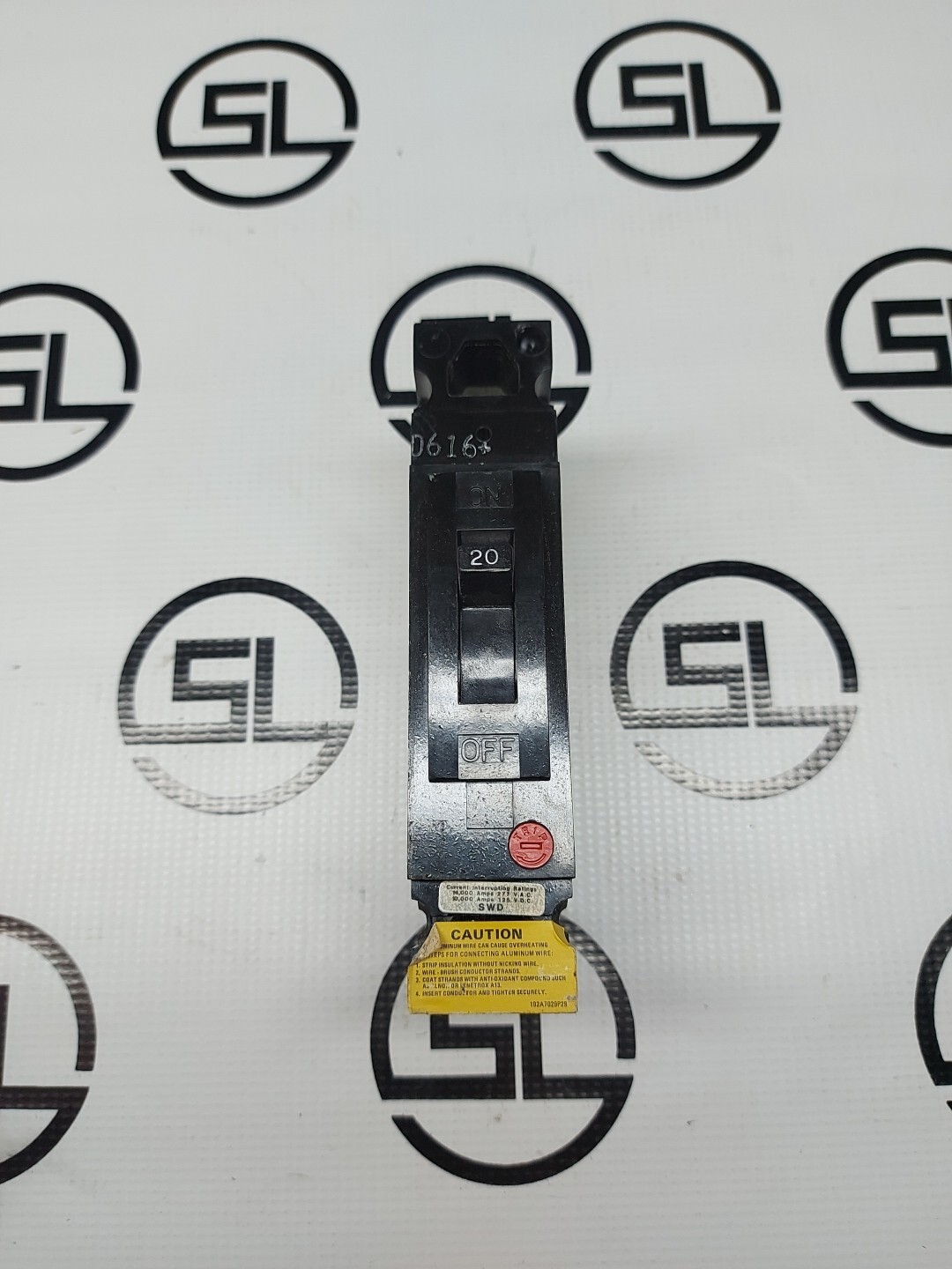 TESTED GENERAL ELECTRIC TED113020 -U 277 VAC 20 A 1 P C. BREAKER FAST SHIPPING!