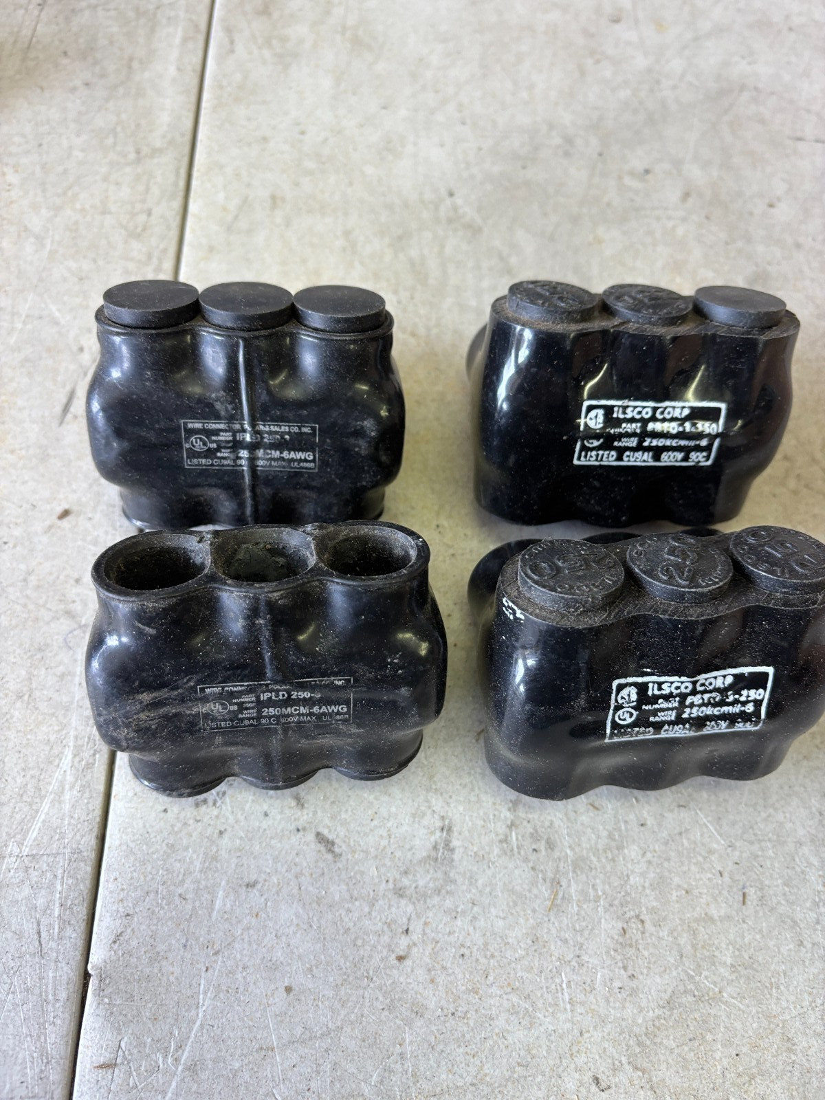 MULTI TAP CONNECTOR IPLD 250 3 #6 – 250 MCM WIRE PRICE PER EACH