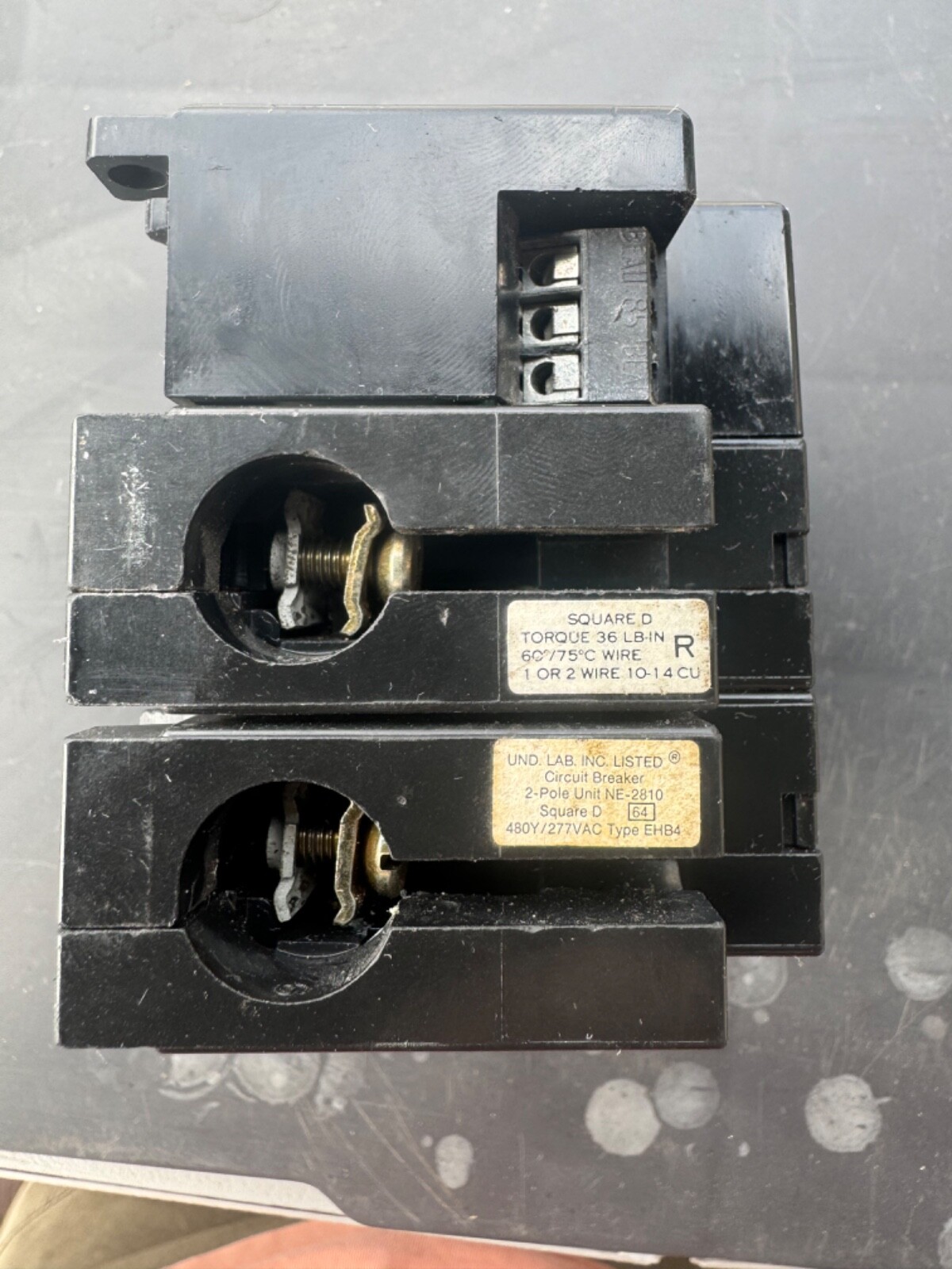 Square D EHB24020PL 20 Amp 2 Pole Circuit Breaker 277 VAC EHB Power Link