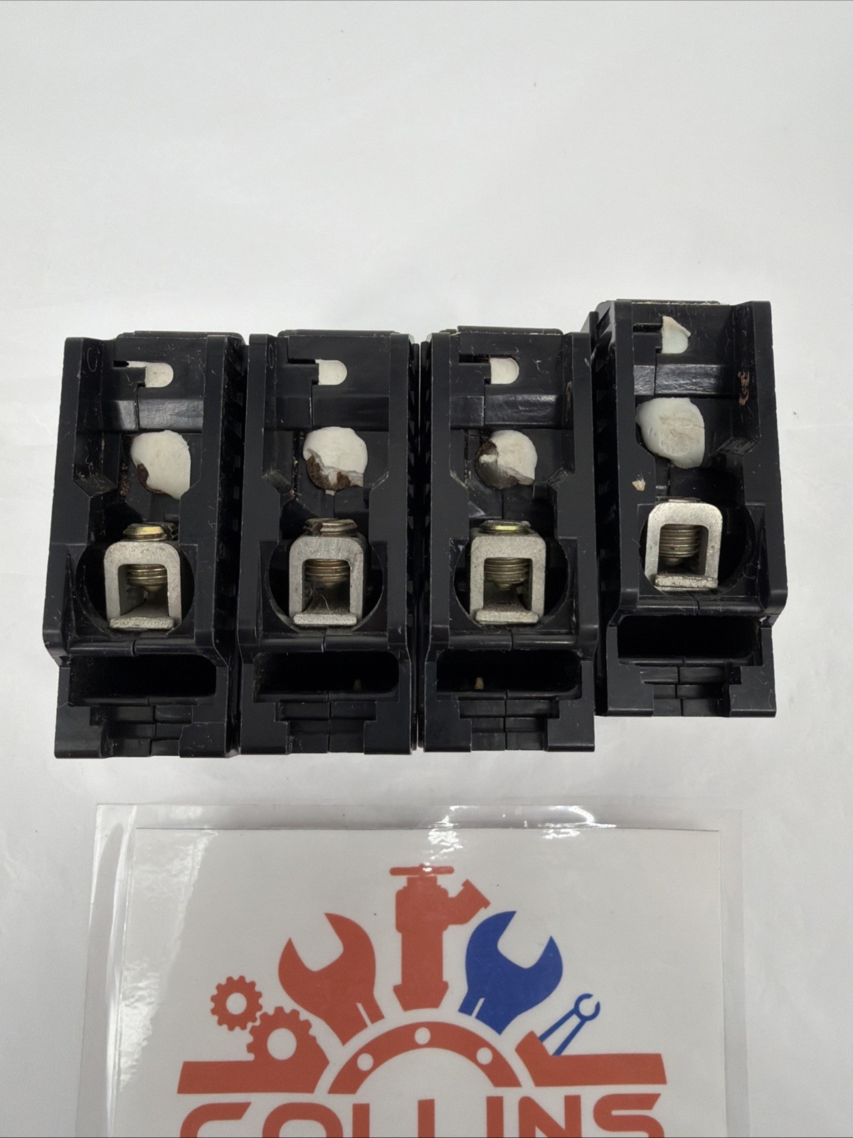 (Lot of 4) GTE Sylvania C120, 20A, 1 Pole, Type C, 120/240V, Plug In