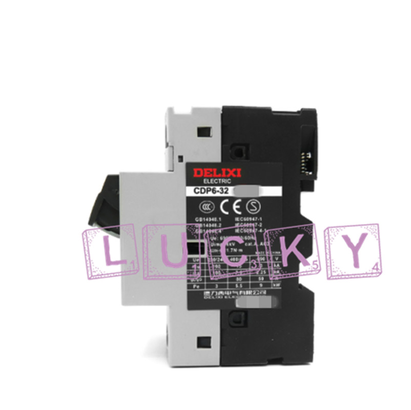 1PC NEW FOR Delixi CDP6-32 0.25-0.4A Motor circuit breaker