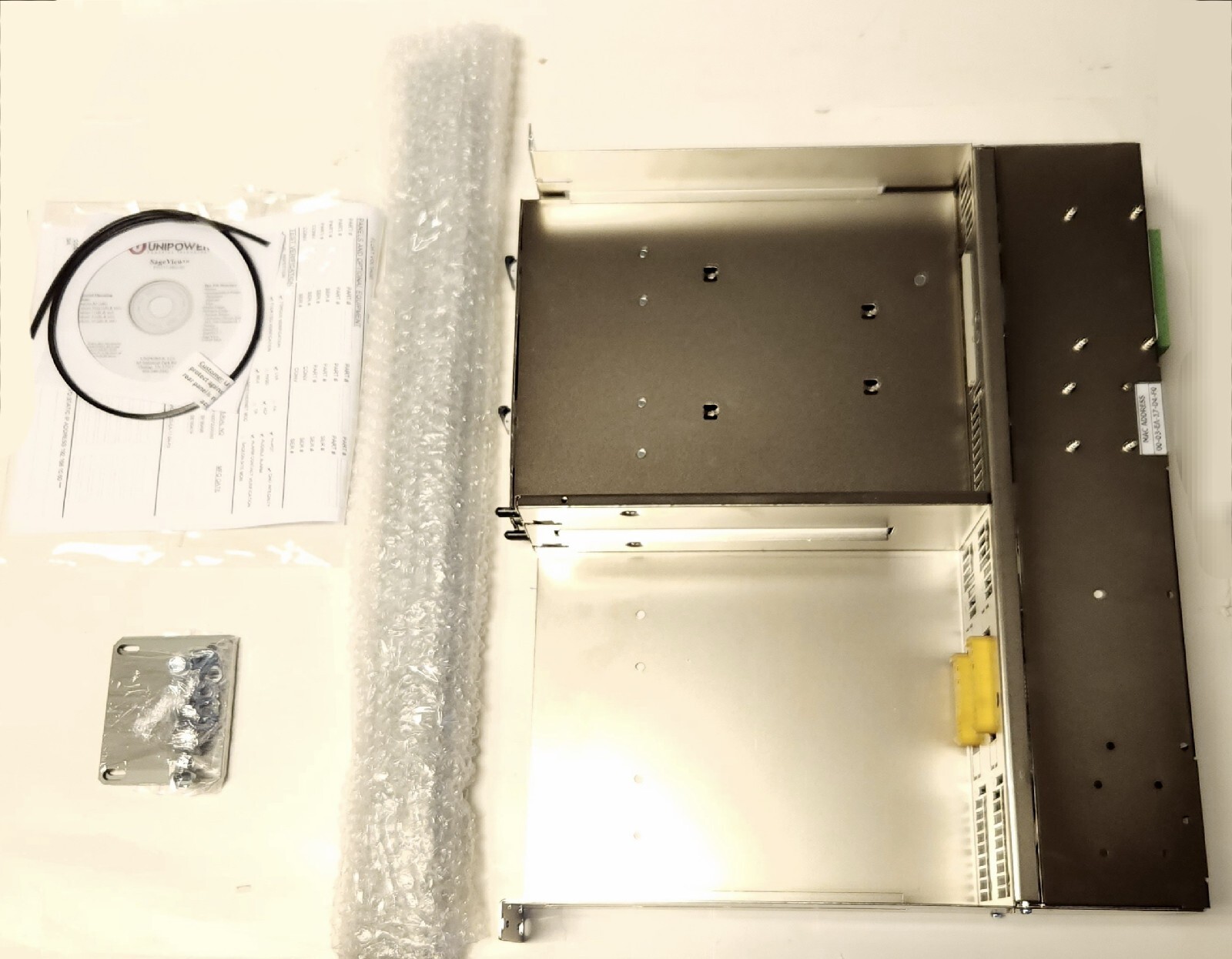 UNIPOWER SMIX48 MICROSAGEON 48 VDC POWER PLANT BASE Module Chassis